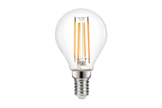 OMNI FILAMENT GOLF BALL BULB E14 470LM 3.4W 4000K DIMMABLE 320 BEAM CLEAR FULL GLASS INTEGRAL - ILGOLFE14DE073