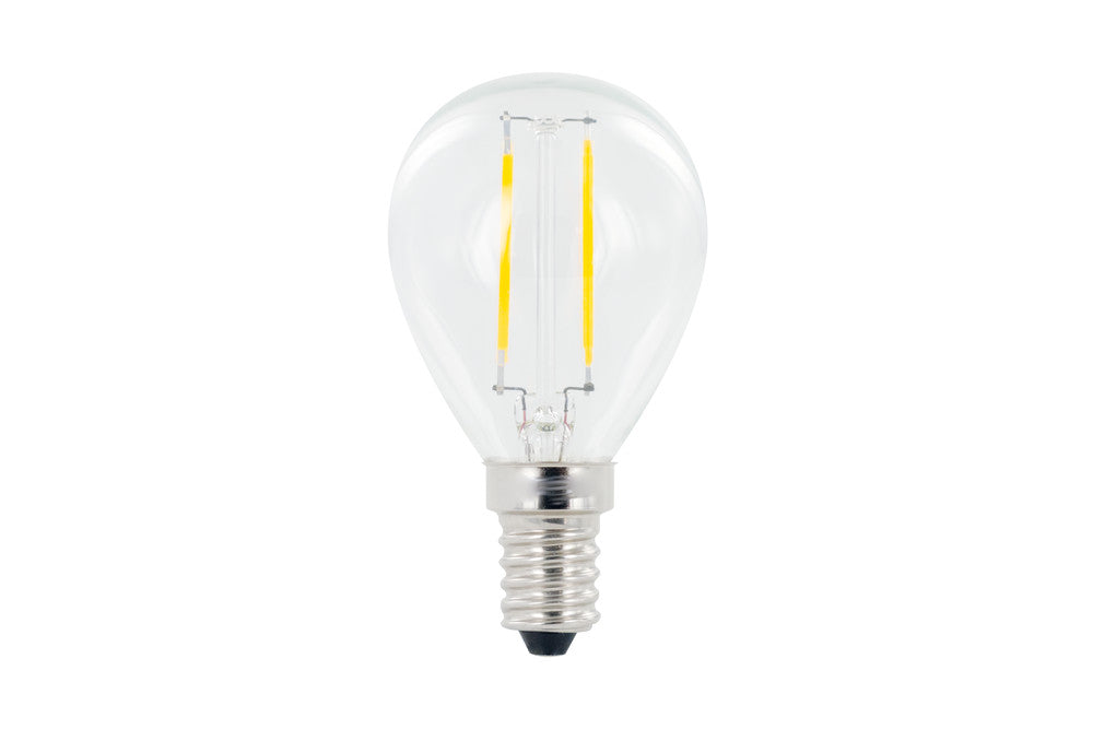 OMNI FILAMENT GOLF BALL BULB E14 250LM 2W 4000K NON-DIMM 320 BEAM CLEAR INTEGRAL - ILGOLFE14NE069