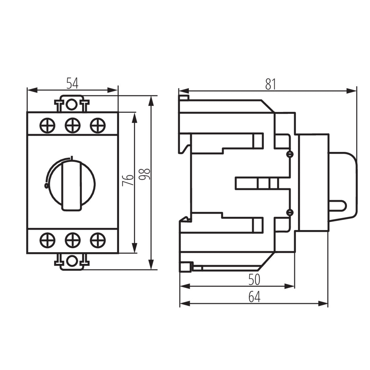 Modular switch disconnector KMI-R