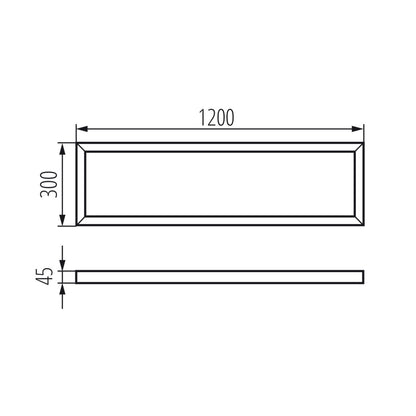 Surface-mounted frame ADTR