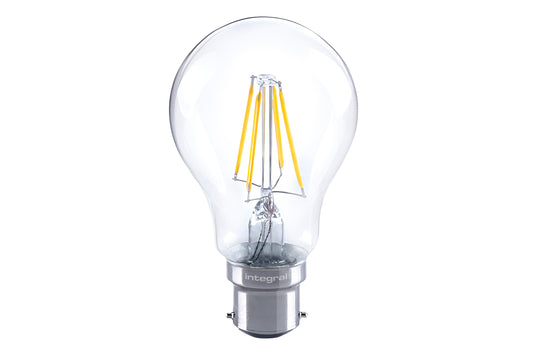 OMNI FILAMENT GLS BULB B22 1055LM 9.5W 2700K DIMMABLE 320 BEAM CLEAR FULL GLASS INTEGRAL - ILGLSB22DC060