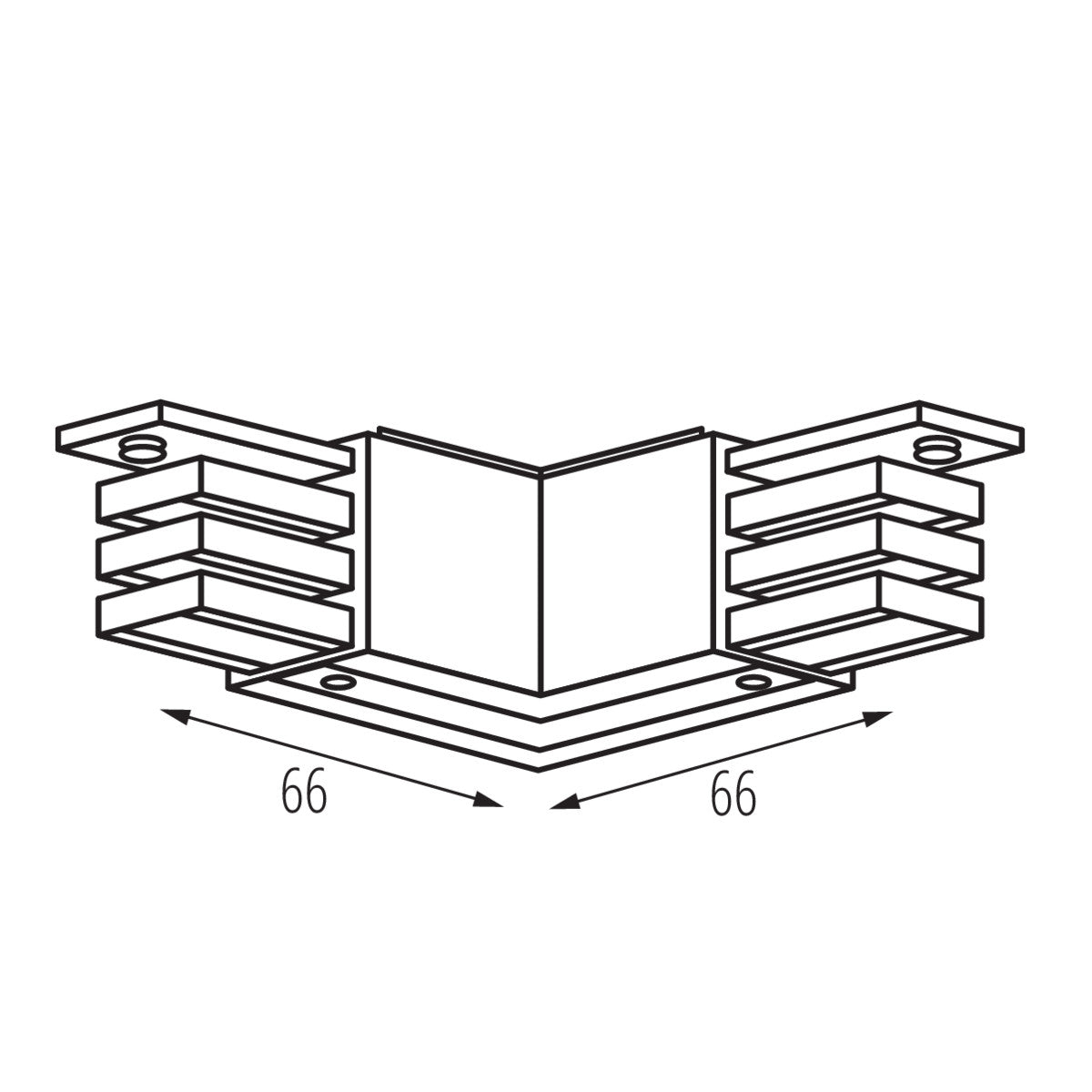 L-type angle connector TEAR N