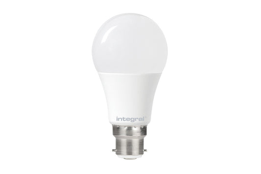 GLS BULB WITH DUSK TO DAWN DUAL SENSOR B22 806LM 8W 2700K NON-DIMM 240 BEAM FROSTED INTEGRAL - ILGLSB22SC042