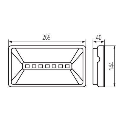 Emergency lighting LED ONTEC S