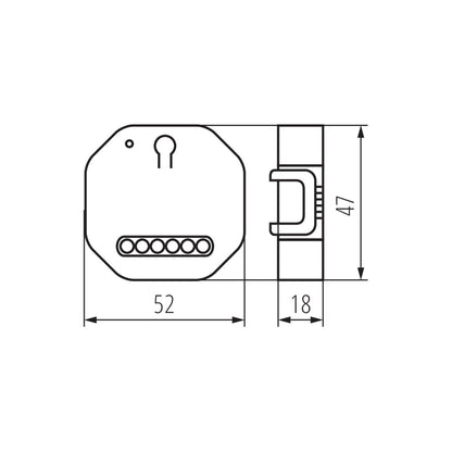 Switchbox relay KANLUX SMART