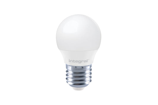 GOLF BALL BULB E27 470LM 4.2W 2700K DIMMABLE 240 BEAM FROSTED INTEGRAL - ILGOLFE27DC043