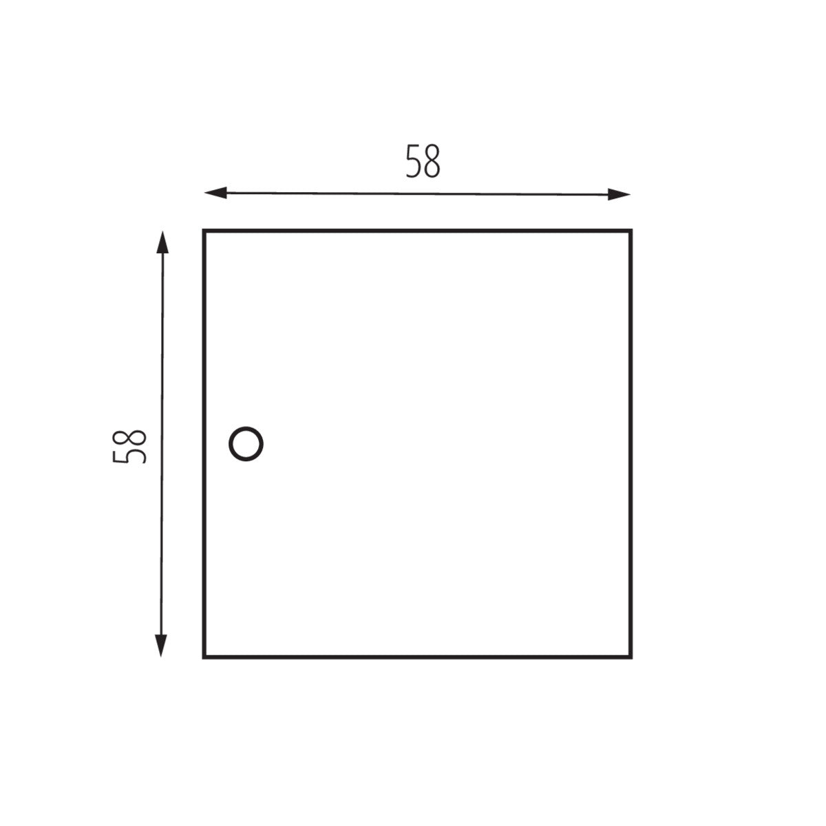 Accessory for electrical supply track systems TEAR N RC