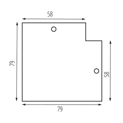 Accessory for electrical supply track systems TEAR N RC