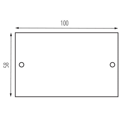 Accessory for electrical supply track systems TEAR N RC