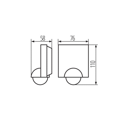 PIR motion sensor SENSQUARE