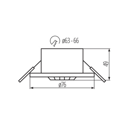 PIR motion sensor MERGE-WT