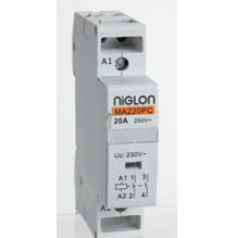 Contactor, 4P 2 Module NO AC1