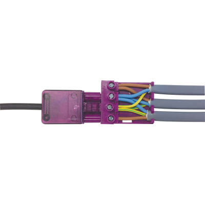 Junction Box, 3 Pole & Loop Terminal Connector