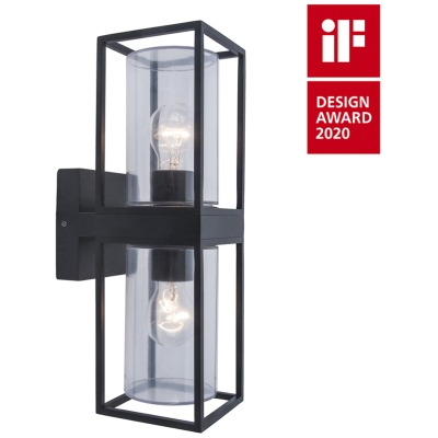 Wall Light, Flair Up/Down E27 IP44