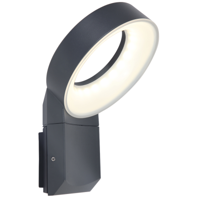 Wall Light, LED 3000K 800lm IP54, c/w Opal White Diffuser