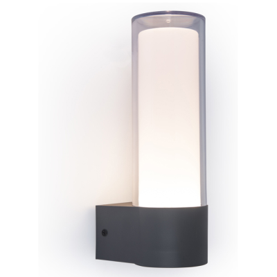 Wall Light, Dropa LED 2700K-6500K-RGB IP44, c/w Opal Polycarbonate Diffuser