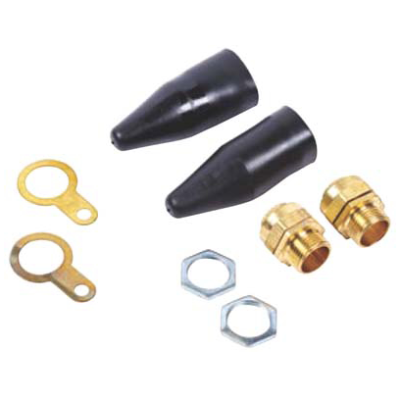 Cable Gland, Armoured CW c/w Locknuts & Shrouds, IP66 Pack=15