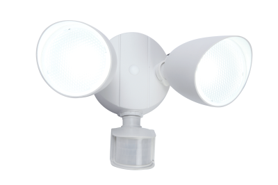 Wall Light, LED 5000K 1500lm PIR IP54, c/w Opal Glass Diffuser