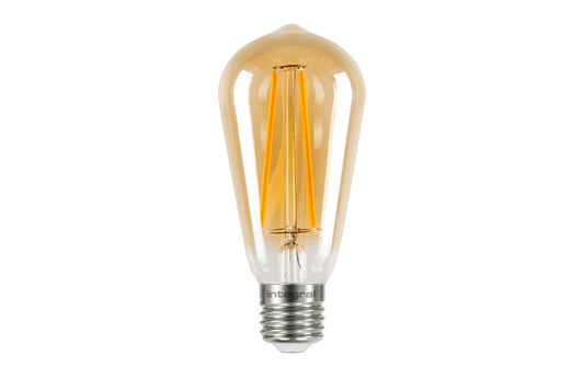 SUNSET ST64 BULB E27 170LM 2.5W 1800K NON-DIMM 300 BEAM AMBER INTEGRAL - ILST64E27N001