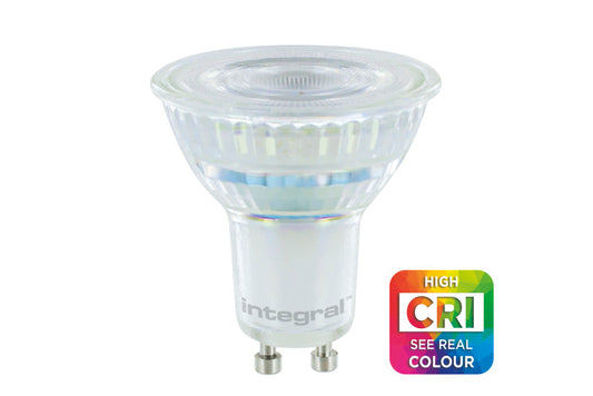 REAL COLOUR GU10 BULB 420LM 5W 4000K DIMMABLE 36 BEAM CRI95 INTEGRAL - ILGU10DE113