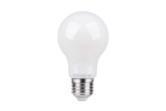 CLASSIC FILAMENT GLS BULB E27 830LM 7W 5000K DIMMABLE 300 BEAM FROSTED INTEGRAL - ILGLSE27DF104