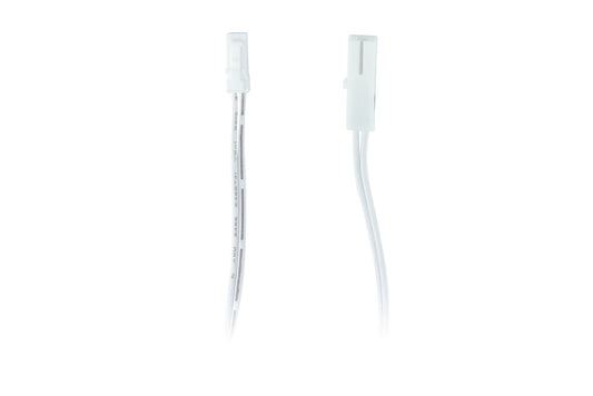 24V 2M DRIVER EXTENSION LEAD MALE/FEMALE 2PIN 2.54MM WHITE CLIPS 3A MAX - ILDRAA118