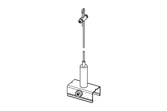 3M SUSPENSION KIT FOR  STANDARD-RECESSED STUCCHI 3 CIRCUIT 230V ONETRACK - ILTRA015