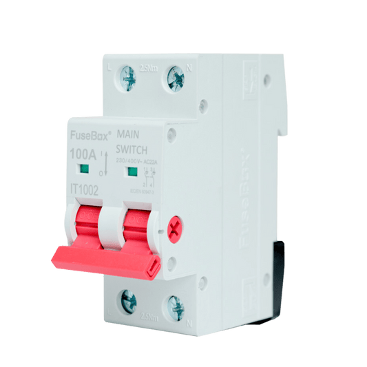 Fusebox 100A AC22A 2P MAIN SWITCH IT1002