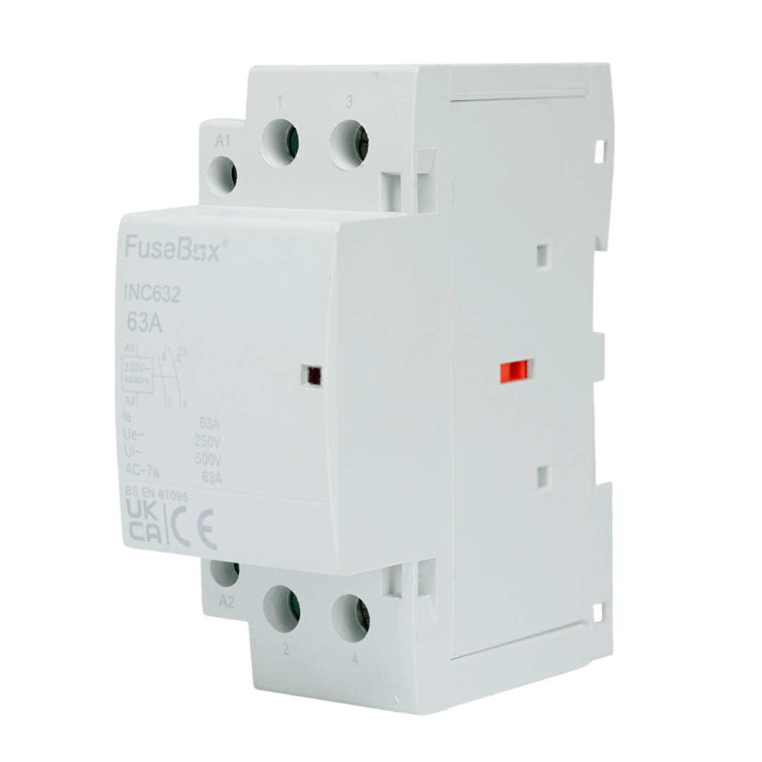 Fusebox 63A 2P N/O INST CON 230V (36mm) INC632