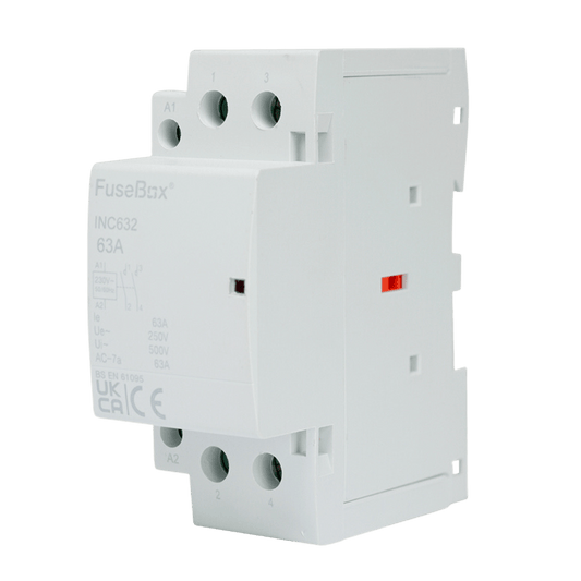 Fusebox 63A 2P N/O INST CON 230V (36mm) INC632