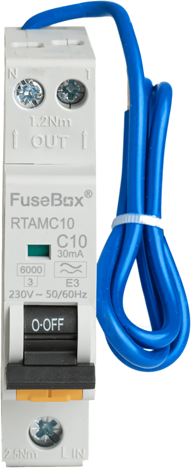 Fusebox *C10 MINI RCBO 6kA 1P+N (SW) 10A C  TYPE A RTAMC10