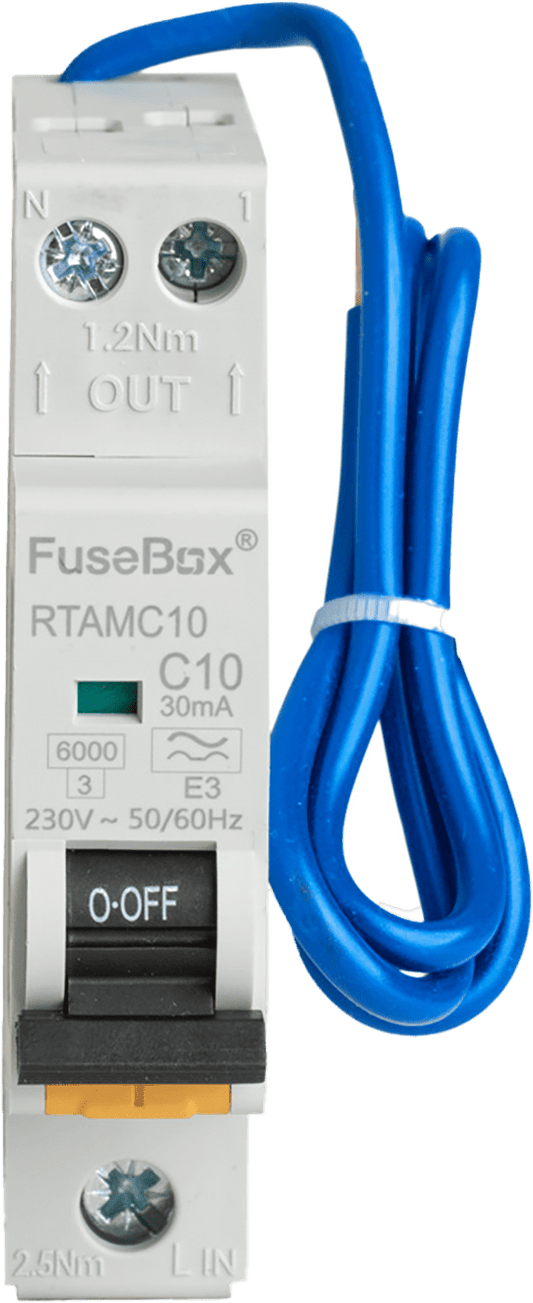 Fusebox *C10 MINI RCBO 6kA 1P+N (SW) 10A C  TYPE A RTAMC10