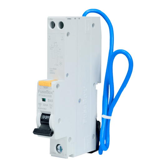 Fusebox TYPE A 45A 30mA B CURVE RCBO RTA064530B