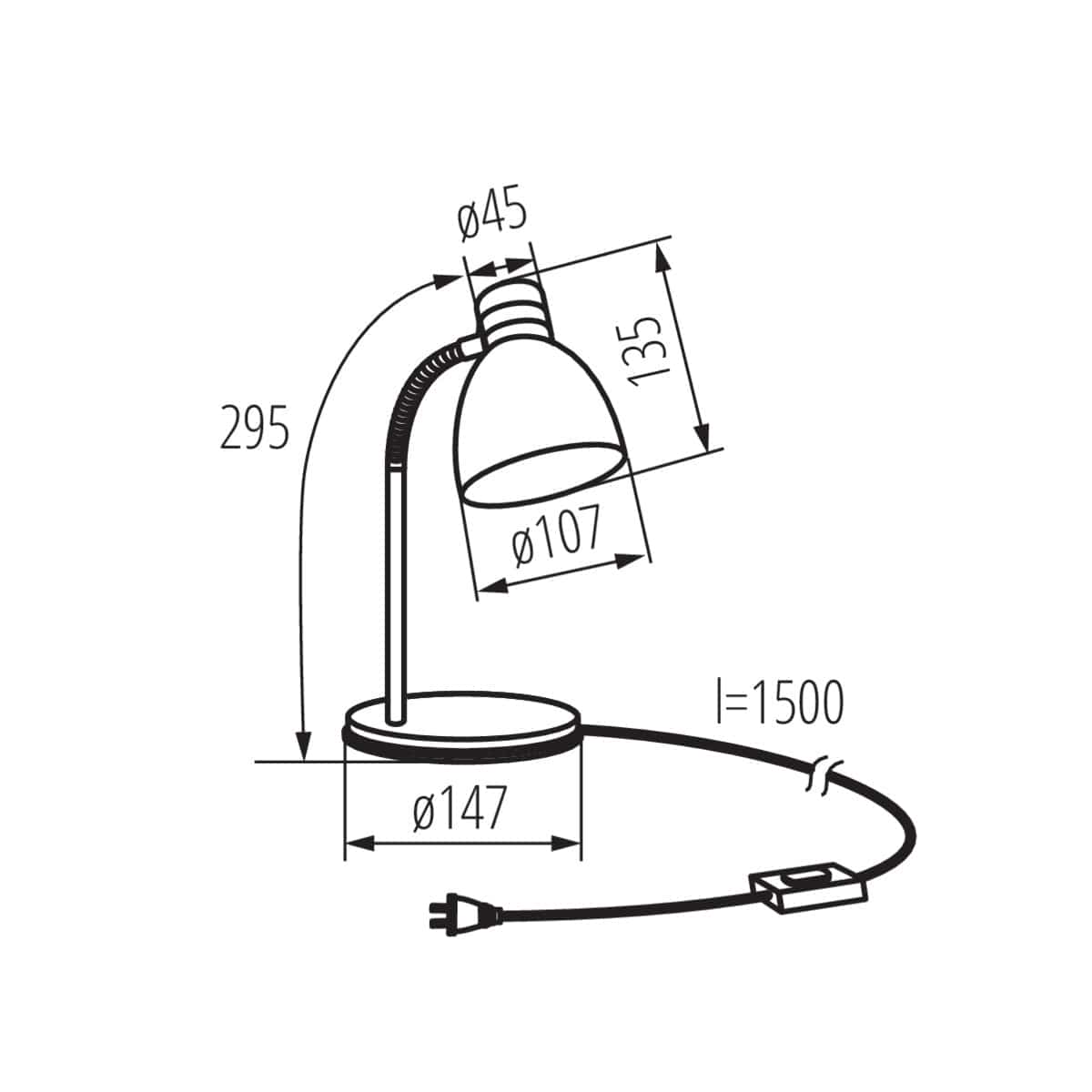 Kanlux Desk lamp ZARA 7560