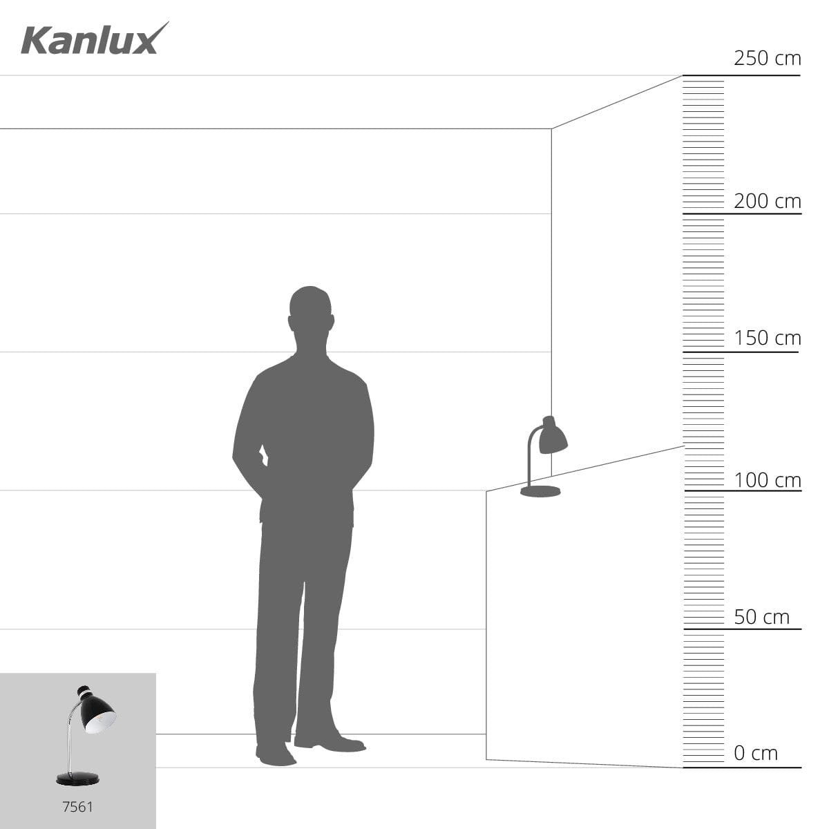 Kanlux Desk lamp ZARA 7561