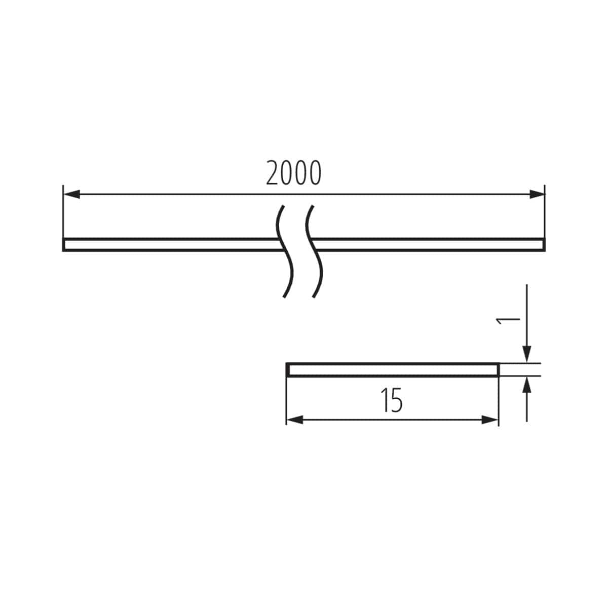 Kanlux Lampshade for aluminium profiles SHADE 26573