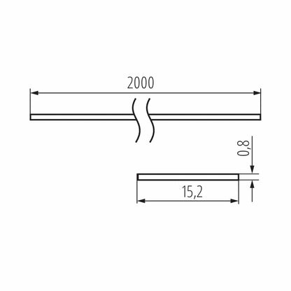 Kanlux Lampshade for aluminium profiles SHADE 26575