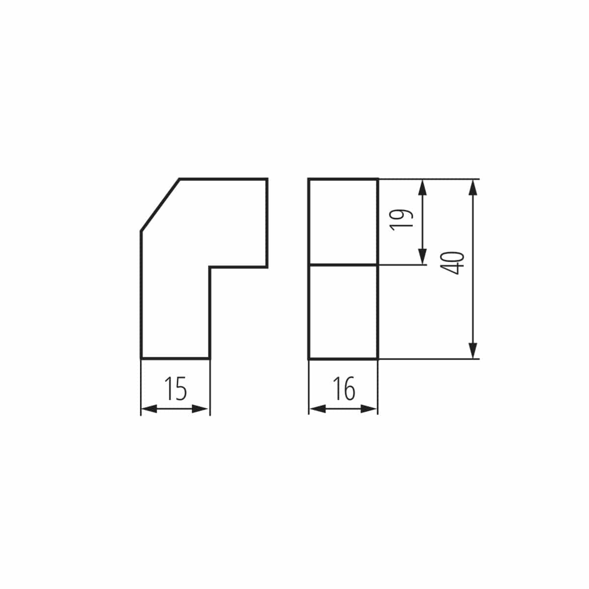 Kanlux Light source fitting HLDR-R7S 405