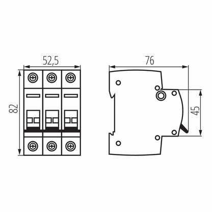 Kanlux Modular switch disconnector KMI 23232