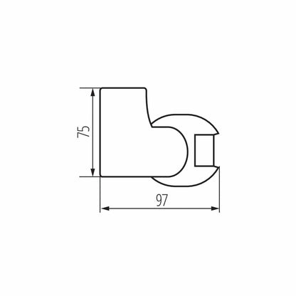 Kanlux PIR motion sensor ALER JQ 461