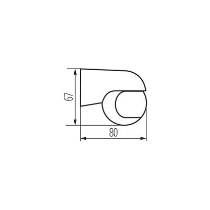 Kanlux PIR motion sensor ALER MINI 23450