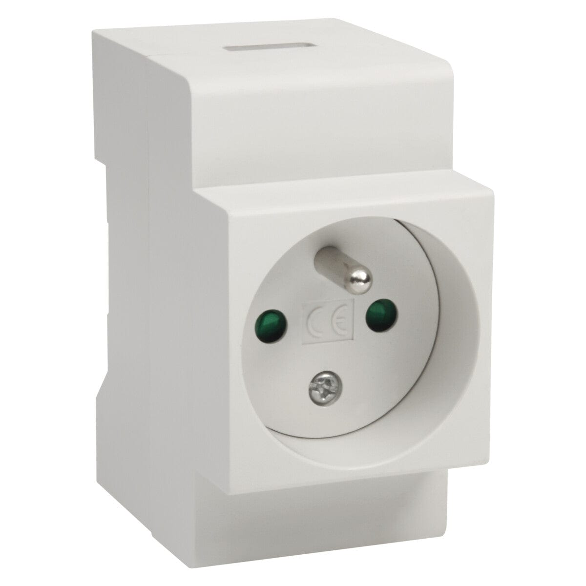 Kanlux TH35 rail-mounted plug-in socket KMFS 19490